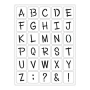Hello Hobby Adhesive Stencils & Templates (30 Count)