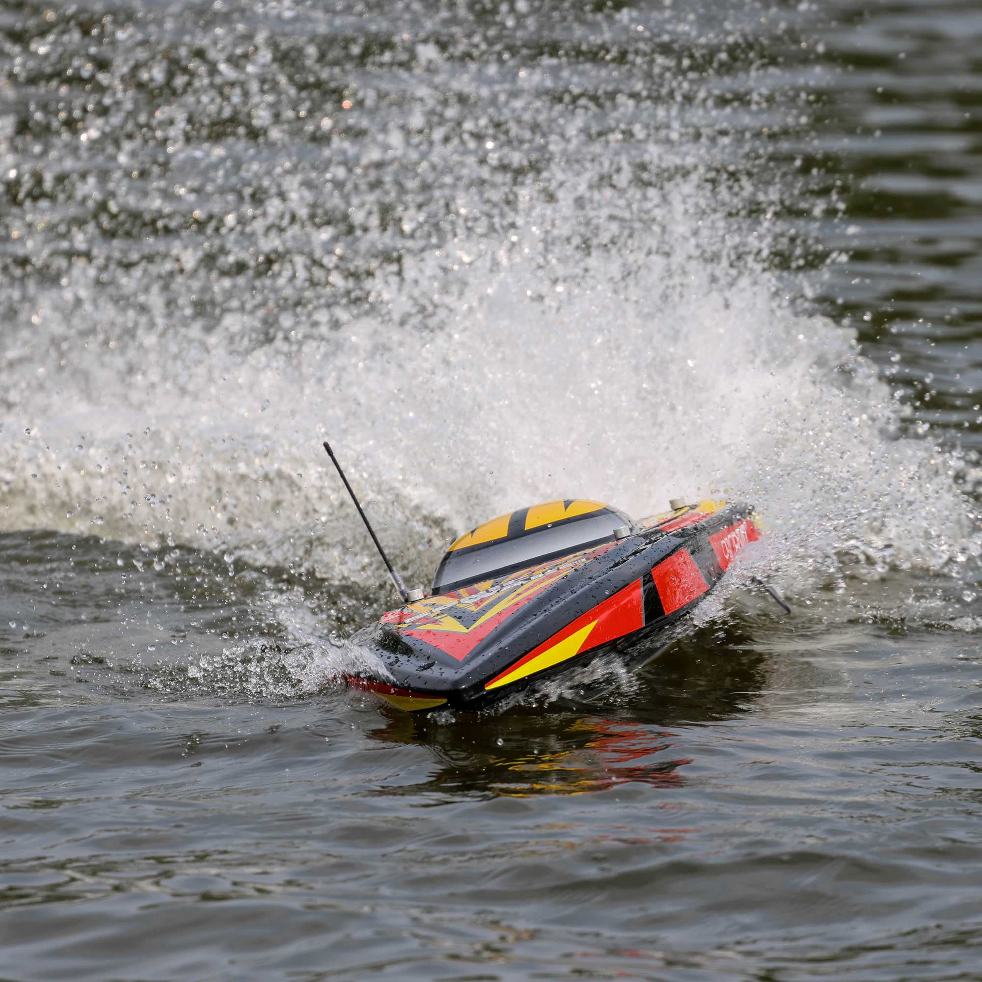 Pro Boat Sonicwake V2 36" Self-Righting Brushless RC Boat Deep-V RTR Batteries and Charger Not Inccuded Black PRB08032V2T1 Boats RTR Electric