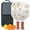 Brick-red, variant on Pickleball Paddles Set Of 2, Fiberglass Surface, Daisy Floral Print, 4 Balls & Bag