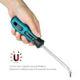 thumbnail image 3 of PENGGONG 4pcs Multi-functional Insulated Screwdrivers Set with Magnetic Two-Way Slotted & Phillips Bits Electrical Work Tools Kit, 3 of 7