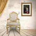 thumbnail image 3 of Williams, Joanne 17x24 Gold Ornate Wood Framed with Double Matting Museum Art Print Titled - South Kruger NP Brown-hooded kingfisher on wheel, 3 of 4