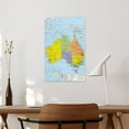 thumbnail image 4 of Australia Map Posters Painting On Canvas Wall Art Poster Scroll Picture Print Living Room Walls Decor Home Posters 24x36inch(60x90cm), 4 of 6