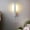 White, variant on Wired Metal Wall Light, Modern Warm LED Wall Light, Indoor Golden Wall Light For Living Room Bedroom Bathroom Corridor Doorway Stairs, Bedside, Modern Mo