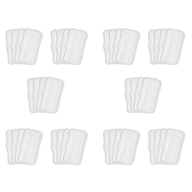 Paquete de 40 almohadillas de repuesto para trapeador a vapor S3101 S3202 S3250, almohadilla de limpieza lavable, almohadilla para trapeador a vapor para pisos duros