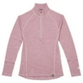 thumbnail image 3 of MERIWOOL Women's Half Zip Base Layer 400g Heavyweight Merino Wool Sweater, 3 of 6