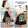 thumbnail image 6 of FORMRS Crossbody Bag for Women Quilted Travel Shoulder Cell Phone Purse with Chain Strap Handbag, Christmas Santa, 6 of 7