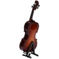 thumbnail image 2 of Sonew Wooden Cello Model,Miniature Cello,Mini Cello Model Ornament Bass Musical Instrument Wooden Decoration Delicate Gift, 2 of 8