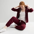 thumbnail image 4 of Juniors' SO® Foldover Fleece Jogger Pants Color: Cyclone Blue Size: LARGE, 4 of 4