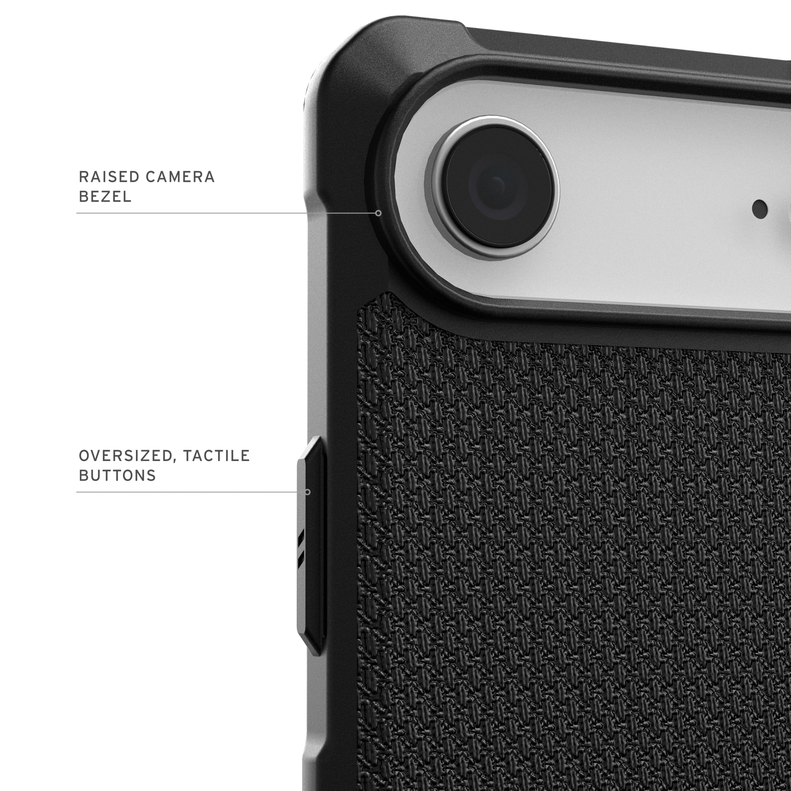 UAG iPhone Air Case Metropolis LT - Compatible with MagSafe Military Grade Protective Cover, Kevlar Black