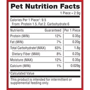 Milk Bone MaroSnacks Small Dog Treats with Real Bone Marrow, Crunchy Dog Snacks, 40 oz Canister
