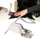 thumbnail image 3 of Accesorios de procesamiento de prendas Máquina de coser doméstica Prensatelas de alimentación síncrona 5 mm (blanco), 3 of 8