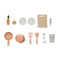 thumbnail image 4 of Teamson Kids Little Chef St. Louis Wooden Play Kitchen with 15 Accessories, Pretend Kitchen Set with Sink & Ice Dispenser, 4 of 15