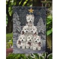 thumbnail image 3 of Carolines Treasures Ppp3130gf Westie Navidad árbol de familia bandera tamaño del jardín Afortunado Sencillez, 3 of 3