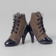 thumbnail image 2 of de botines de tacón alto para mujer 1/6 para femenina HT PH de, 2 of 9
