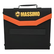 Massimo 100W Foldable Solar Panel, Portable Solar Generator Charger with Kickstand for Camping, RV, Boat, Power Station,