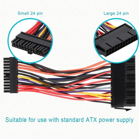 ANGGREK Large 24 Pin To Small 24 Pin Stable Performance Power Supply ...