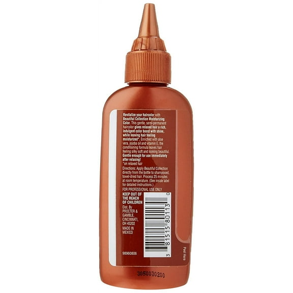 Beautiful Collection Semi-Permanent, Dark Warm Brown, 3 oz