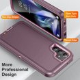 thumbnail image 4 of for Samsung Galaxy A13 5G Phone Case, Hybrid Hard PC Back + Silicone EVA Shockproof Protective Dustproof Non-Slip Heavy Duty Rugged Phone Case Cover for Samsung Galaxy A13 5G, Purple, 4 of 8