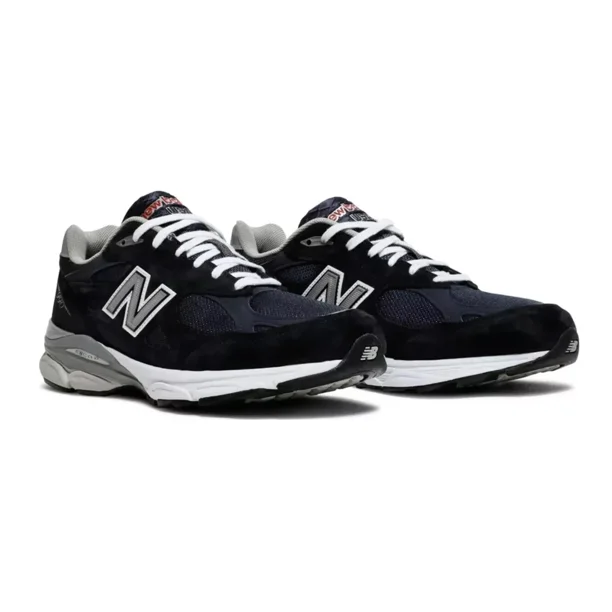 New Balance 990v3 Made In USA Navy Casual Shoes For Men M990NB3 Men's Size 12