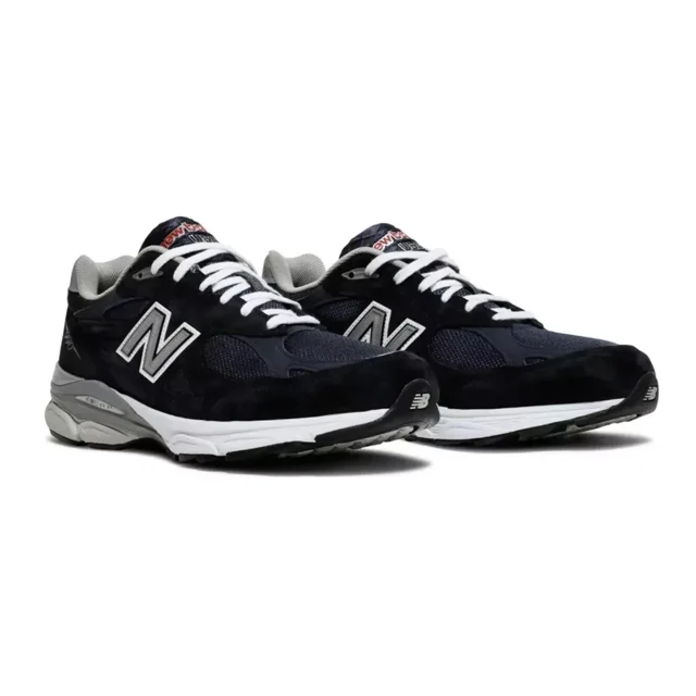 New Balance 990v3 Made In USA Navy Casual Shoes For Men M990NB3 Men's Size 12