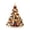 15# [Christmas Bow Town Table Figurine], variant on Warm Light Deer Christmas Table Ornament Flameless Candle Centerpiece for Seasonal Dining Table Home Decoration