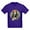 Purple, variant on CafePress - Mona Lisa Dog T Shirt - Dark T-Shirt Kids XS-XL