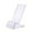 Clear, variant on Tyeign Clear Acrylic Phone Stand, Universal Desktop Cell-Phone Holder for Iphone & Android, 4.6 in High, Transparent Display Rack for Kitchen Counter, Desk, Nightstand, 1X Bracket