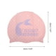 thumbnail image 4 of Gorro de natación impermeable de cola de pez de silicona 1 Pc Rosa Púrpura, 4 of 5