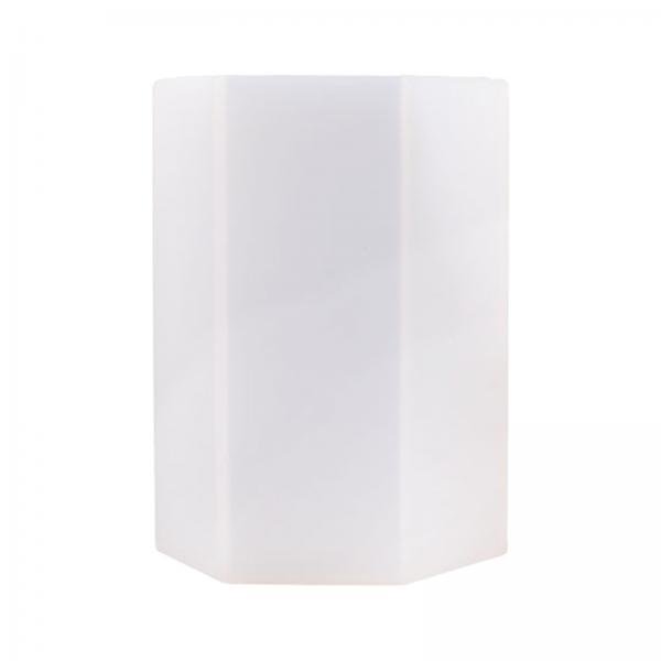 Luzkey 10xSilicone Candle Molds Epoxy Casting Moulds Large Candle Making Hexagon