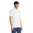 thumbnail image 3 of SOLS  Adult Pacific Pique Twin Needle Stitch Polo Shirt, 3 of 4