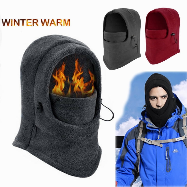 Bike Riding 6 in 1 Thermal Fleece Balaclava Outdoor Ski  display picture 2
