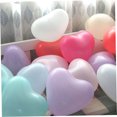 thumbnail image 4 of ADDHAT 100Ud Corazón De Látex Rosa Para De Evento Boda San Valentín Y, 4 of 8