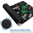 thumbnail image 6 of Long Mouse Pads for Desk,Black Rawr Dinosaur Skeleton Pattern Desk Mats on Top Of Desks, Desk Mouse Pad Extra Large with 3mm Non-Slip Base and Stitched Edge for Gaming,Office,Work,Home 31.5"x11.8", 6 of 6