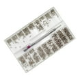 thumbnail image 2 of 18 Kinds Small Screws Assortment, Metric M1.2 M1.4 M2 with Screwdriver Hand Tool Replacement, Tiny Micro Screws Set for Glasses Eyeglasses. Style B, 2 of 8