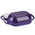 thumbnail image 4 of Horno holandés de hierro fundido VORRINGARD 36 x 14 cm, 5 cuartos, morado, 4 of 9