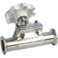 thumbnail image 2 of New Sanitary Diaphragm Valve 1 inch Sanitary Diaphragm Valve Stainless Steel 316L Tri-Clamp Type 64mm EPDM PTPE Silicone Seal (1 inch), 2 of 6