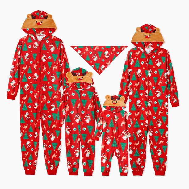 Ropa navideña a juego para toda la familia, perfecta para las festividades y las fotos familiares