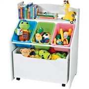 Tot Tutors 3-Tier Storage Unit with Rollout Toy Box