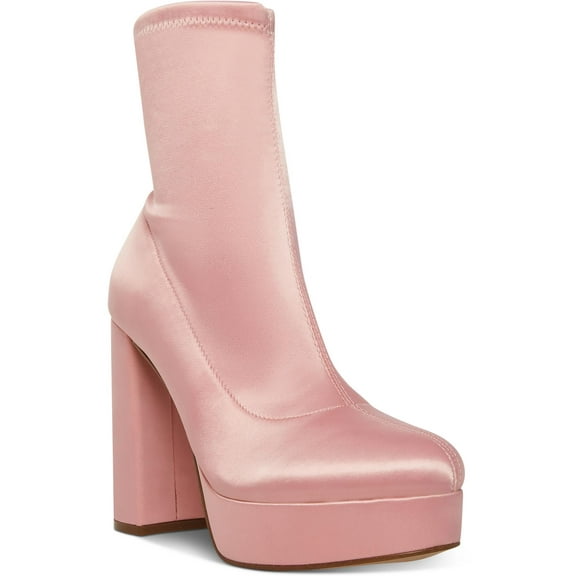 Madden Girl Womens Orchidd Satin Heels Ankle Boots