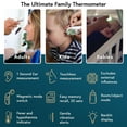 thumbnail image 3 of IPROVEN New 2024 No-Touch Forehead Thermometer for Adults and Kids (Superior Accuracy, Upgraded Fever Alarm, Quiet Vibration Alerts), 3 of 6