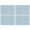 Blue Christmas Tree, variant on Brown Christmas Gingerbread Pattern Summer Placemats Table Placemats Set Of 4-Linen Kitchen Washable Placemats Table Mats 11.8"x17.7" Non-Slip Heat Resistant
