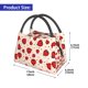 thumbnail image 2 of Disketp Red Ladybug Bolsa Térmica Estampada, Bolsa Térmica Aislante para Almuerzo, Playa y Campamento, 2 of 6