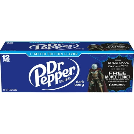 pepper dr berry dark cans oz fl pack 12pk dew soda mountain walmart