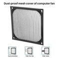 thumbnail image 2 of 4Pack Computer Fan Filter Grills Stainless Steel Wire Mesh,Black, 2 of 4