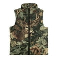 thumbnail image 4 of Uorisanigo Fleece Jacket Vest for Boys Girls, Casual Full Zipper Kids Camo Deer Hunter Jackets, Soft Puffy Sleeveless Vests Warm Outwear Fashion Fall Winter Clothes 2-12 Years, 4 of 7