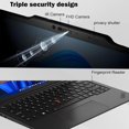 thumbnail image 6 of Lenovo ThinkPad X1 Carbon Gen 13 Aura Edition Laptop, 14" WUXGA FHD+ Touchscreen AI PC Laptop, Intel Core Ultra 7 255U, 32GB RAM, 2TB SSD, Backlit, Win 11 Pro, 6 of 7