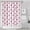 Pioneer Flower Floral-2, variant on Pioneer Flower Floral Print Pattern Shower Curtain 84"x72", Bathroom Decorative Shower Curtain Set with 12 Hooks, Waterproof Washable