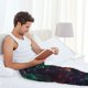 thumbnail image 5 of Fotbe Red And Green Carnation Pantalones de Pijama para Hombre, Pantalones de Dormir, Pantalones de Casa con Cintura Ajustable y Bolsillos-3X-Large, 5 of 6
