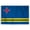 2x3 ft Flag-Nylon, variant on AGAS Aruba 12x18 inch Mini Aruba Flag 200D Nylon Fabric Double Stitched Canvas Header Brass Grommets Fade Resistant & Vivid Color Aruba Boat Flag