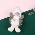 thumbnail image 3 of Decoración navideña, adornos colgantes para árbol de muñecos de ángel, manualidades navideñas, decoraciones de elfos, 4 piezas-multicolor), 3 of 5